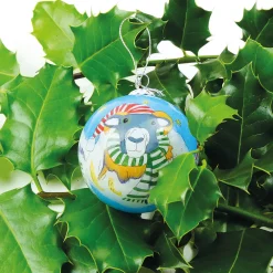 Emma Ball Sheep Handpainted Glass Bauble- Christmas Decorations|Christmas