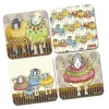 Emma Ball Sheep in Sweaters Coasters - Set of 4- Coasters