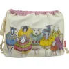 Emma Ball Sheep in Sweaters Drawstring Cotton Bag- Crafts|Bags