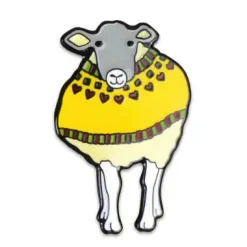 Emma Ball Sheep in Sweaters Enamel Pin in a Tin- Crafts