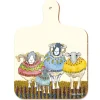 Emma Ball Sheep in Sweaters Mini Chopping Board- Chopping Boards
