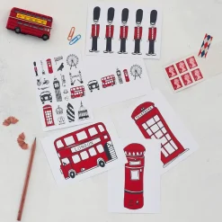 Victoria Eggs Simply London Pack of 6 Postcards- Stationery|Children