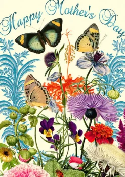 Madame Treacle Singing Butterflies Mother's Day Card- Greeting Cards