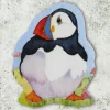 Emma Ball Sitting Puffin 3 Die Cut Coaster- Coasters