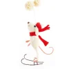 Sew Heart Felt Skater Mouse Felt Christmas Decoration- Christmas Decorations|Seasonal Decor