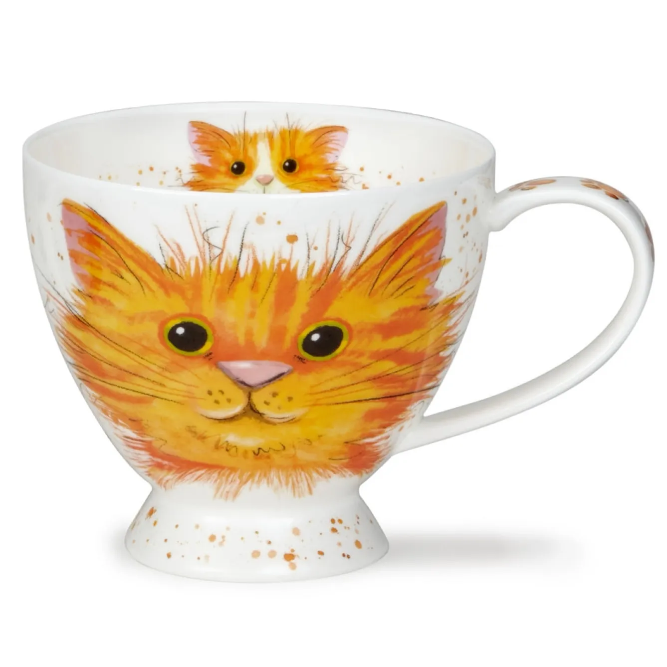 Dunoon Skye Catter Splatter Cup- Flowers & Garden