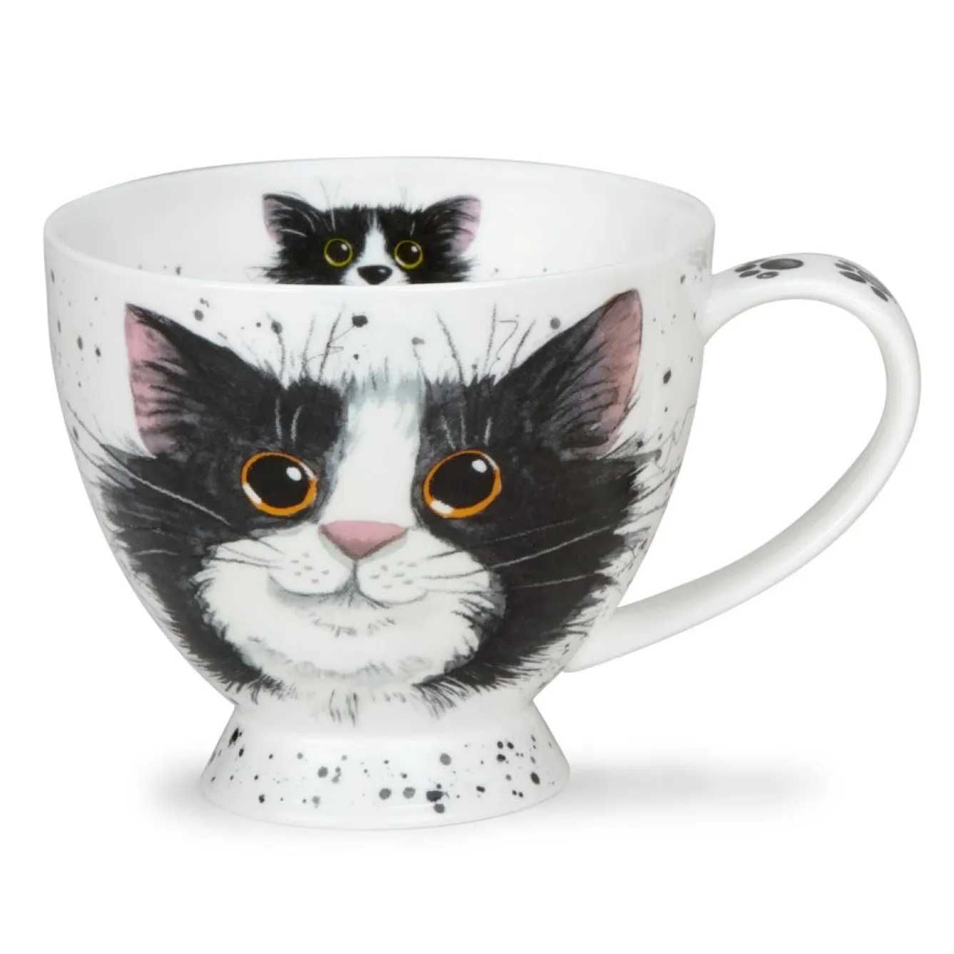 Dunoon Skye Catter Splatter Cup- Flowers & Garden