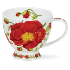 Dunoon Skye Papaver Cup- Tea|Flowers & Garden