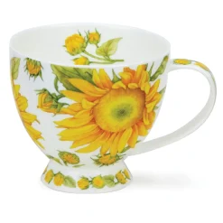 Dunoon Skye Sunflower Cup- Tea|Flowers & Garden