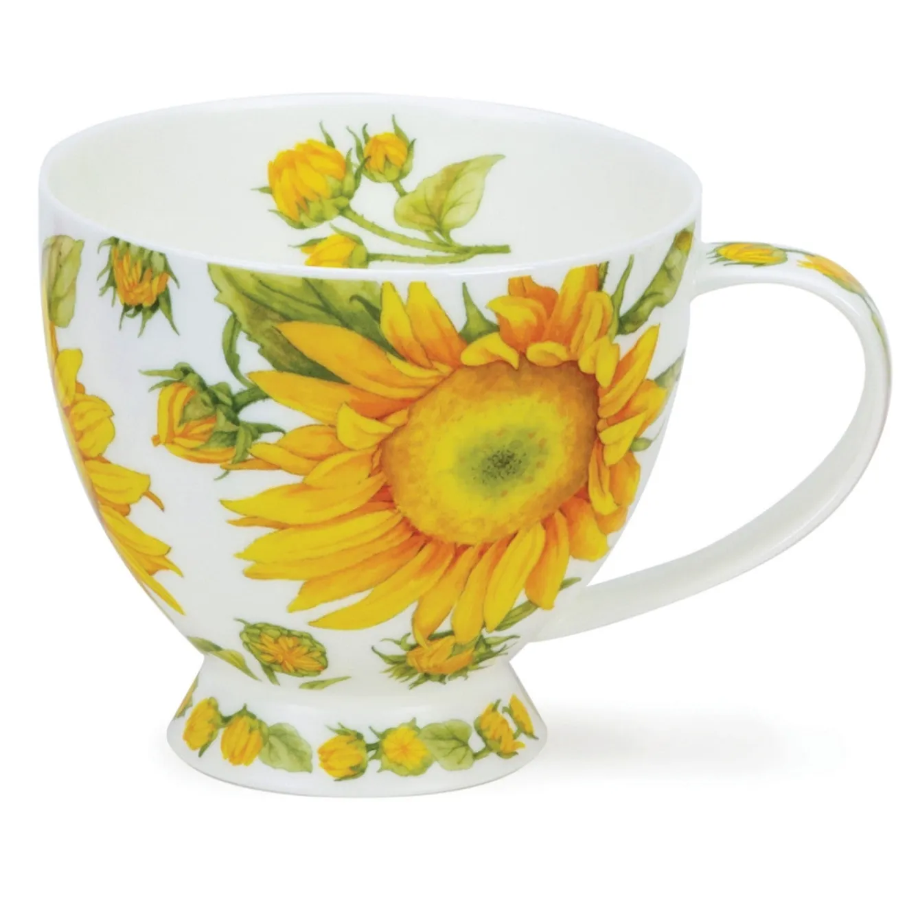Dunoon Skye Sunflower Cup- Tea|Flowers & Garden