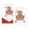 Wrendale Designs 'Sledgehogs' Hedgehog Christmas Card Pack- Christmas Cards|Stationery