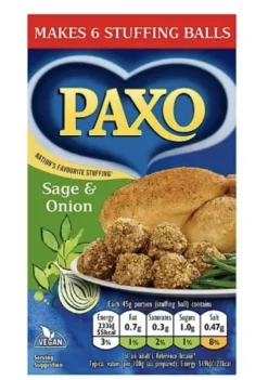 Tea & Biscuits Small Paxo Sage & Onion Stuffing Mix- Holiday Treats|Christmas