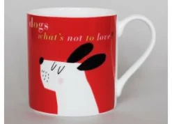 Repeat Repeat Smile Pooch Red Mug- Animals|Animals