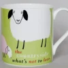 Repeat Repeat Smile Sheepish Green Mug- Animals|Animals