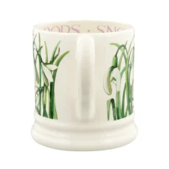 Emma Bridgewater Snowdrop 1/2 Pint Mug- Flowers & Garden