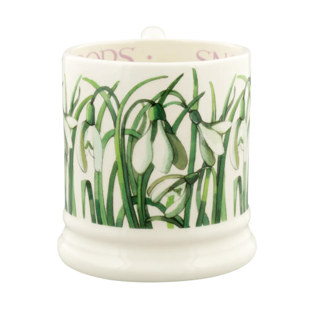 Emma Bridgewater Snowdrop 1/2 Pint Mug- Flowers & Garden