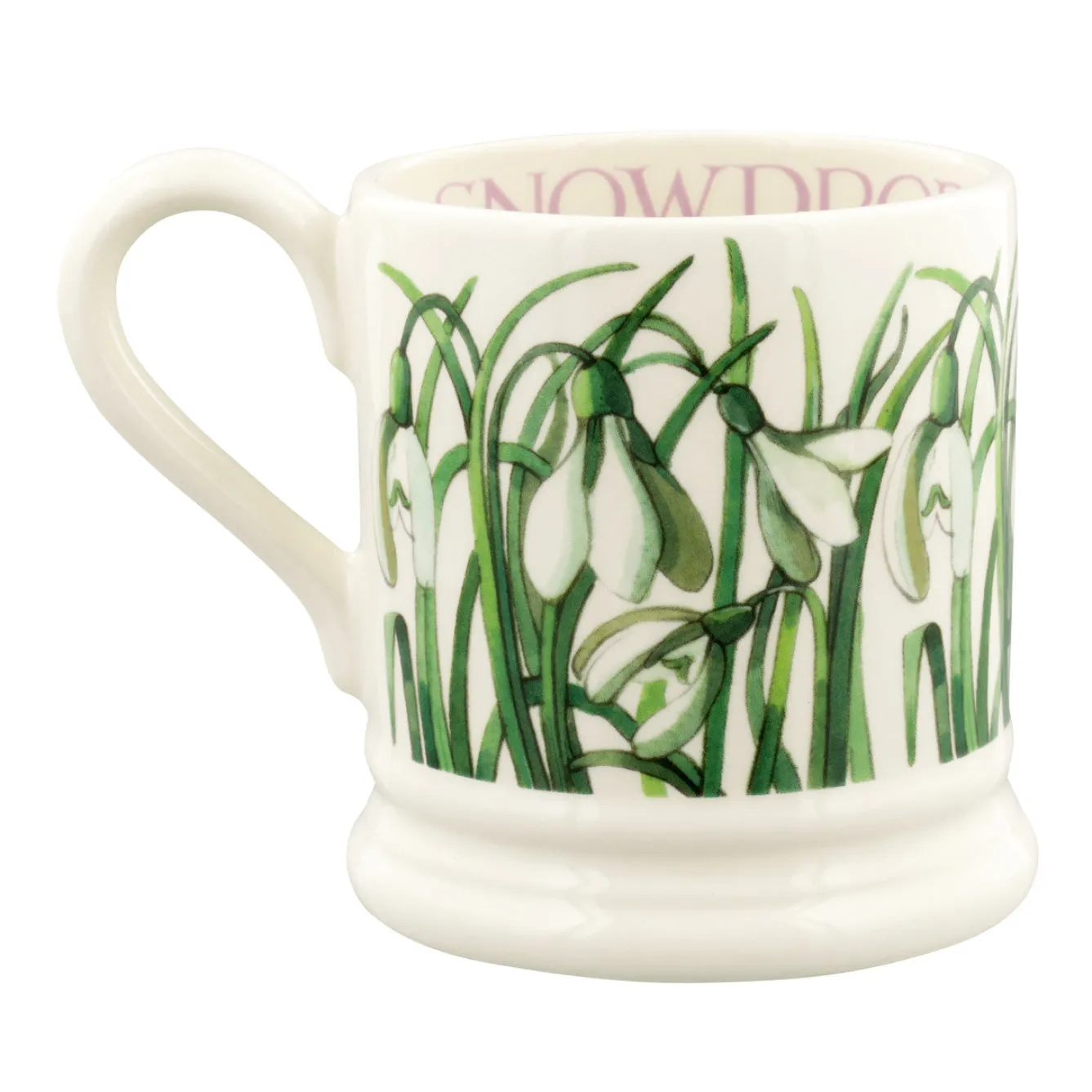 Emma Bridgewater Snowdrop 1/2 Pint Mug- Flowers & Garden