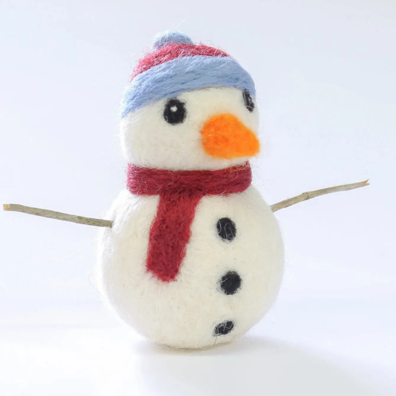 Hawthorn Handmade Snowman Mini Felting Kit- Crafts|Children