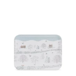 Sophie Allport Snowy Cottage Large Tray- Trays
