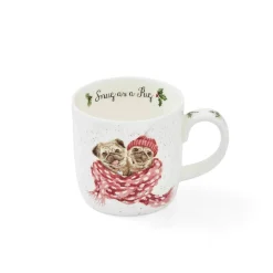 Wrendale Designs 'Snug as a Pug' Small Bone China Mug (11oz)- Animals|Animals
