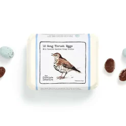 The Chocolate Detective 12 Song Thrush Eggs by- Easter
