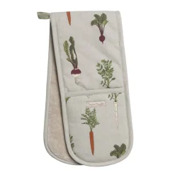 Sophie Allport Home Grown Double Oven Glove- Tea|Gardening