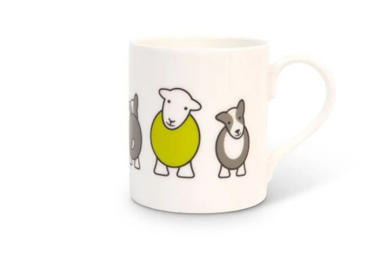 The Herdy Company Special Edition Herdy and Sheppy Mug- Tea|Bright Colors