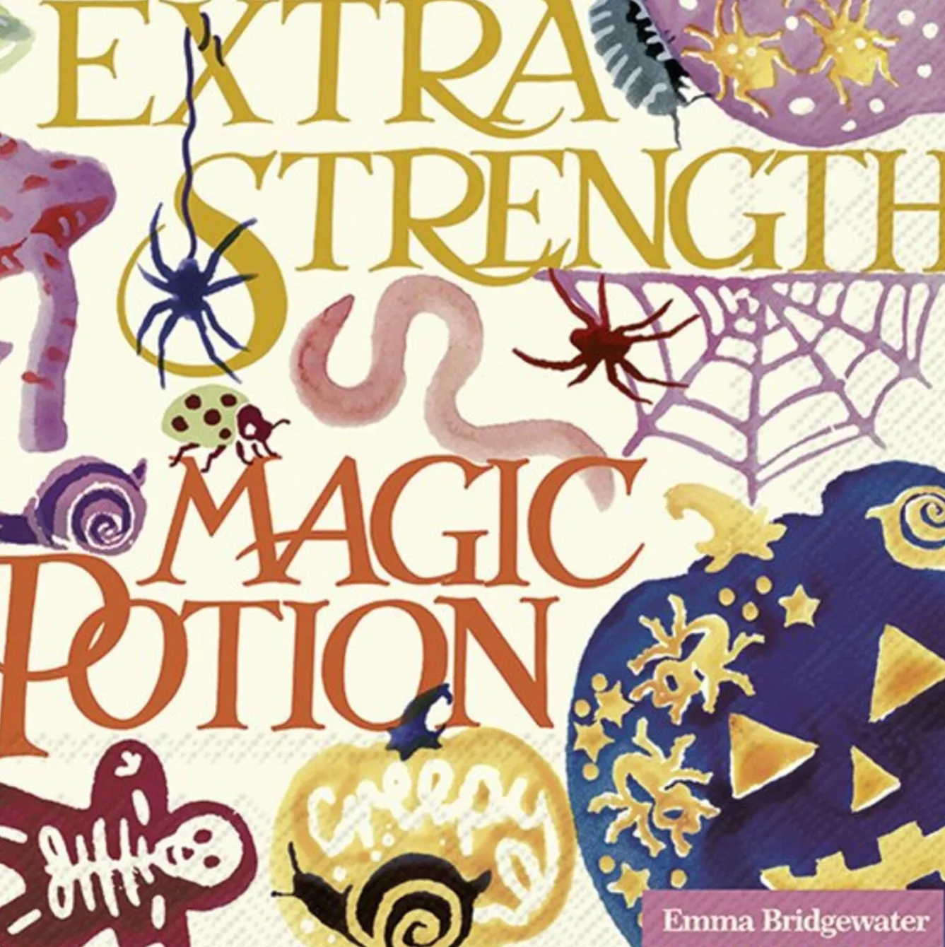 Emma Bridgewater Spooky Spells Napkins- Halloween|Picnic
