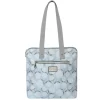 Earth Squared Bags Spring Bloom Oil Cloth  Backpack Tote Bag- Bags
