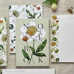 Catherine Lewis Spring Blossom - Set of 2 A5 Notebooks- Stationery