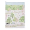 Sophie Allport Spring Cottage Scene Tea Towel- Tea|Tea Towels