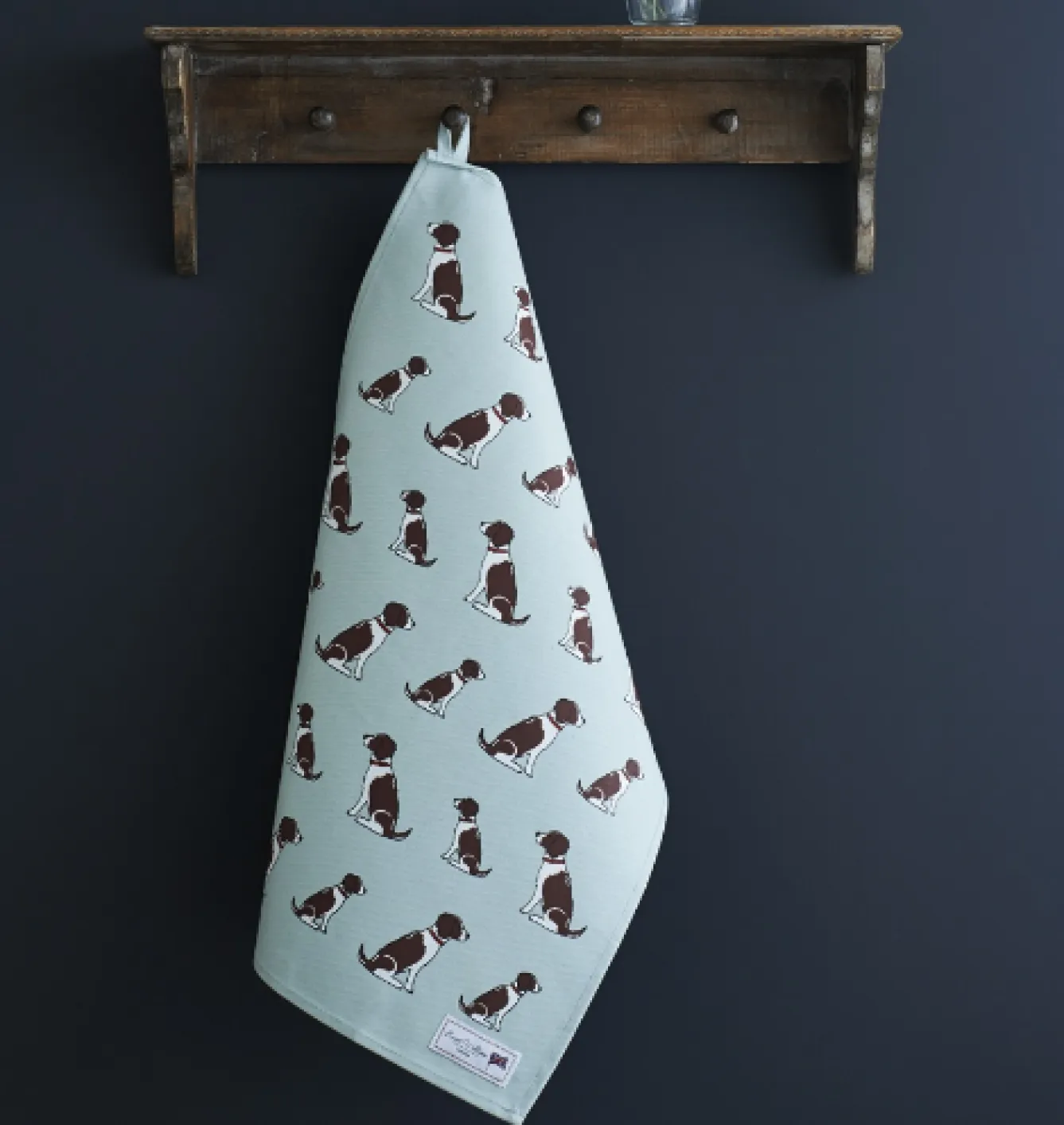 Sweet William Springer Spaniel Tea Towel- Tea|Tea Towels