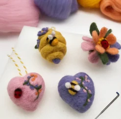 Bergin & Bath Springtime Needle Felting Kit- Crafts