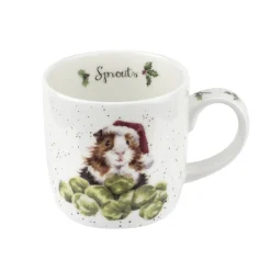 Wrendale Designs Sprouts Fine Bone China Mug & Coaster Set- Pets|Pets
