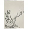 Selbrae Stag Linen Tea Towel- Father's Day|Tea