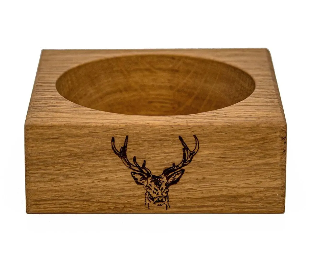 Selbrae Stag Prince Oak Wine Bottle Coaster- Father's Day|Tea