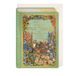 The Art File Storybook Page Turner Greeting Card- Greeting Cards