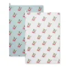 Sophie Allport Strawberries Blue & White Set of 2 Tea Towels by- Tea|Tea
