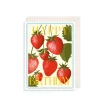The Art File Strawberries Greeting Card- Greeting Cards