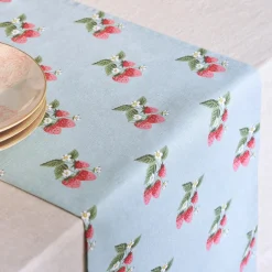 Sophie Allport Strawberries Table Runner- Table Runners