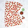 Corinne Alexander Strawberry Tea Towel by- Tea|Tea Towels