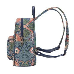 Signare Strawberry Thief Blue Daypack- Bags