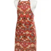 William Morris Strawberry Thief Red Cotton Apron- Aprons