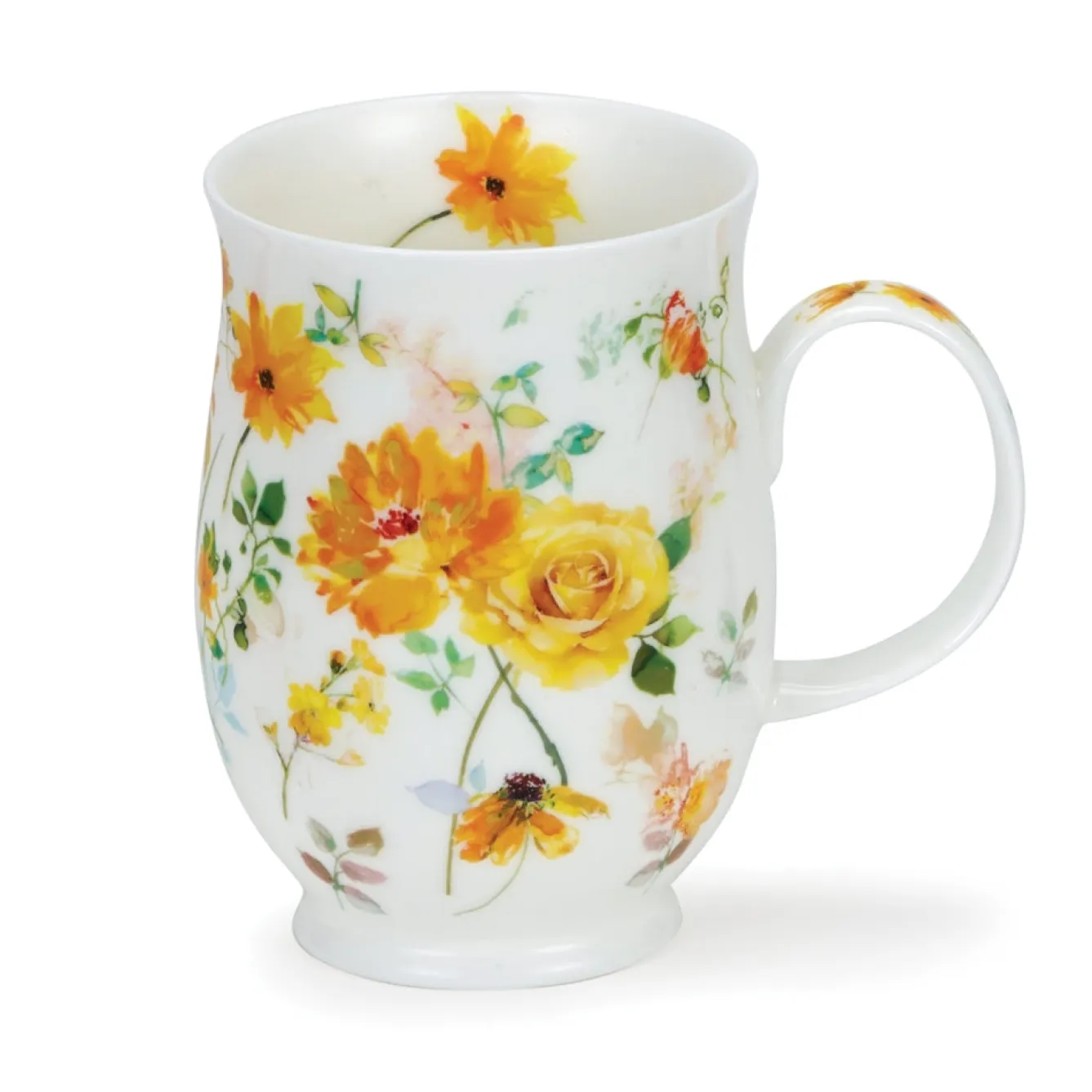 Dunoon Suffolk Floral Harmony Mugs- Tea|Flowers & Garden
