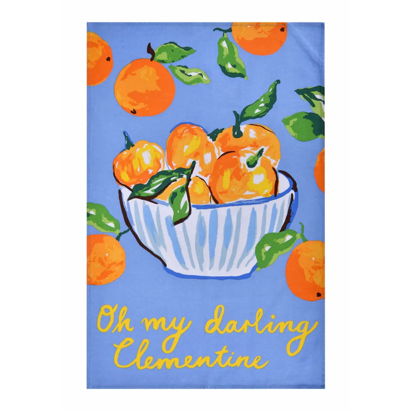 Ulster Weavers Summer Fruits- Clementine Cotton Tea Towel- Tea|Tea Towels