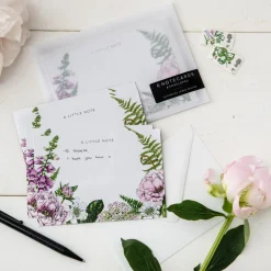 Catherine Lewis Summer Garden Note Cards - Pack of 6- Stationery