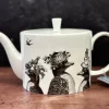 Repeat Repeat Sunday Best Mr and Mrs Penguin Teapot- Tea|Teapots