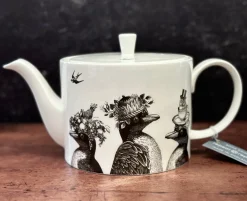 Repeat Repeat Sunday Best Mr and Mrs Penguin Teapot- Tea|Teapots