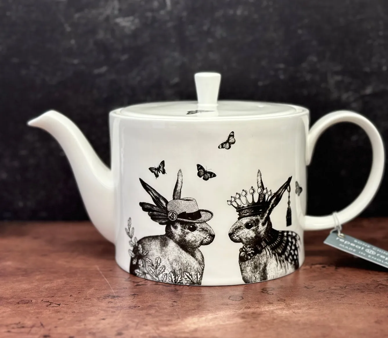 Repeat Repeat Sunday Best Mr and Mrs Rabbit Teapot- Tea|Teapots