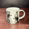 Repeat Repeat Sunday Best Penguins Bone China Mug - White- Animals|Animals